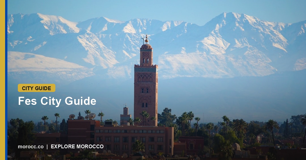 Fes City Guide guide cover