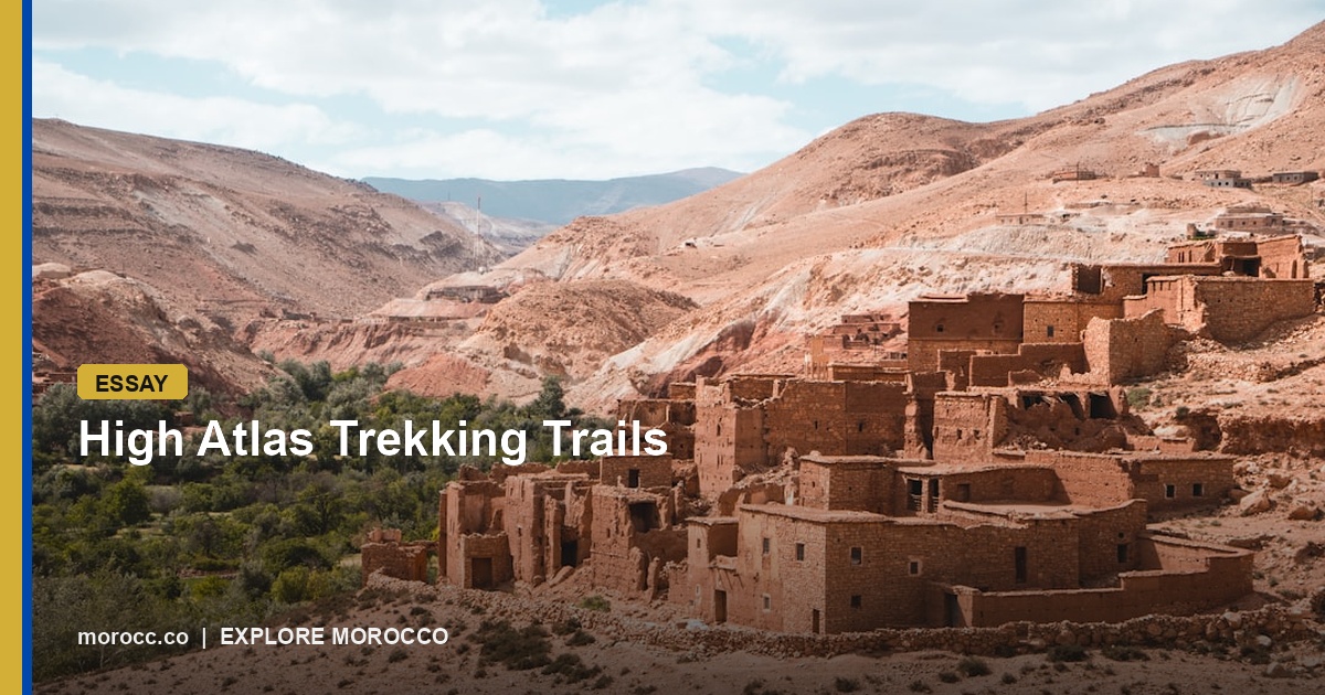 High Atlas Trekking Trails