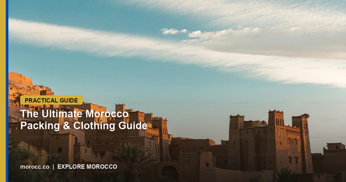 The Ultimate Morocco Packing & Clothing Guide